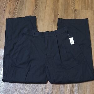 GAP womenn's‎ Elegant Black Dress Pants new zise6 wide leg
